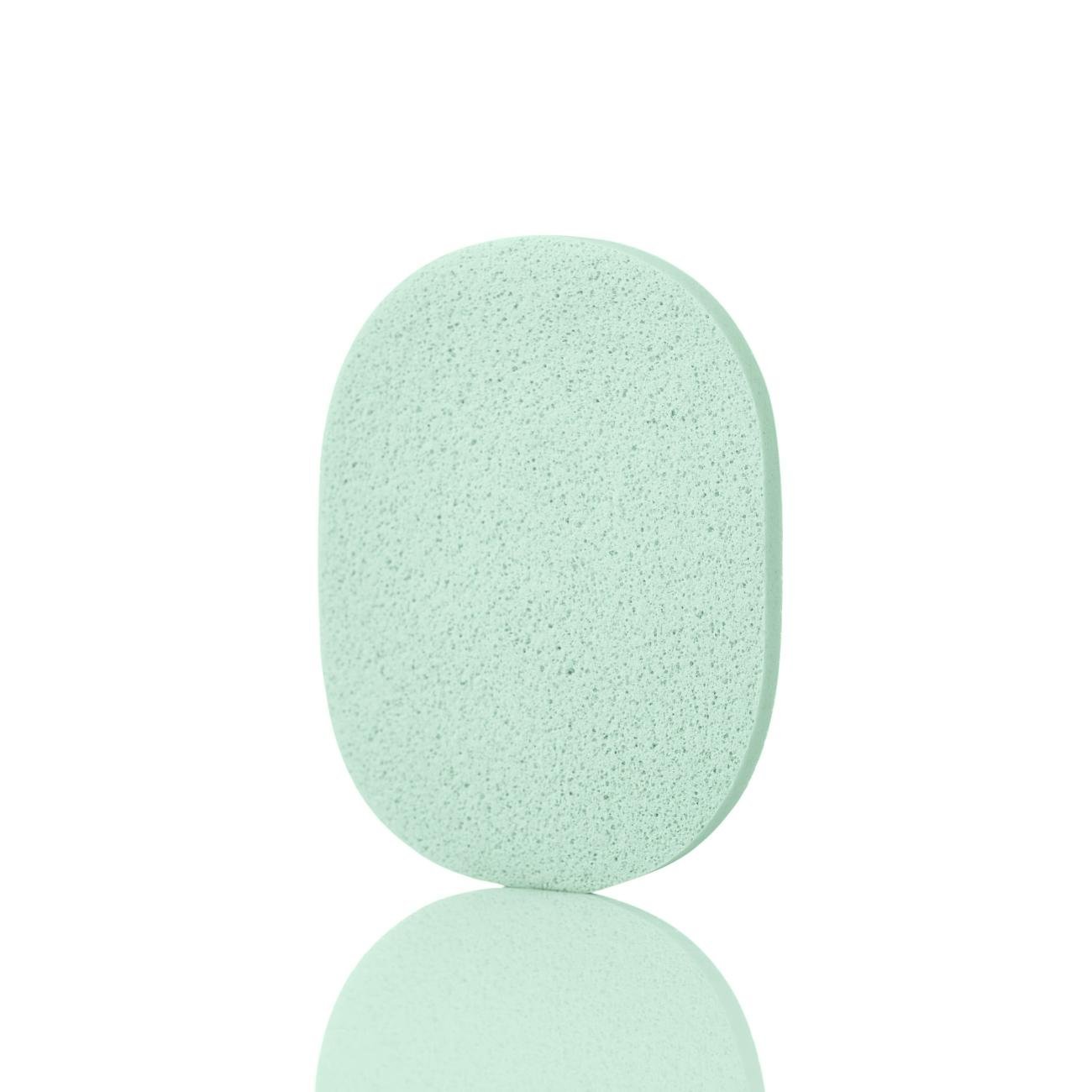 20119522_main Spugna per la pulizia del viso, colore: verde - immagine 1