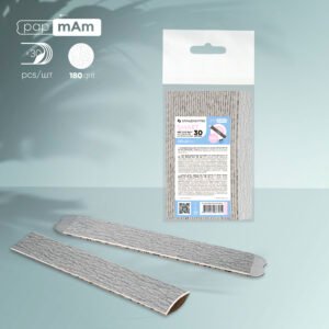 Ricambi papmAm per lima dritta (base morbida) SMART 20, grana 180 (30 pz.)