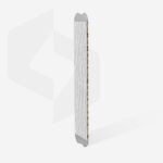 Ricambi papmAm per lima dritta SMART 22, grana 100 (50 pz.) - immagine 2