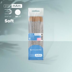 Ricambi papmAm (base morbida) su base di legno SMART 20, grana 180 (10 pz.)