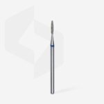 Punta diamantata Fiamma, colore blu, diametro 1,4 mm / lunghezza punta 8 mm - immagine 2