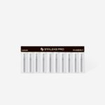 Punta diamantata goccia, colore blu, diametero 1,6 mm / lunghezza punta 4 mm - immagine 3