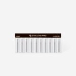 Punta diamantata goccia, colore rosso, diametro 1,6 mm / lunghezza punta 4 mm - immagine 3