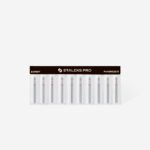 Punta diamantata goccia, colore rosso, diametro 2,3 mm / lungezza punta 5 mm - immagine 3