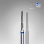 Punta diamantata Tronco, colore blu, diametero 1,6 mm / lunghezza punta 10 mm