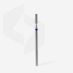 Punta diamantata Tronco, colore blu, diametero 2,5 mm / lunghezza punta 8 mm - immagine 2