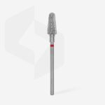 Punta in carburo Tronco, colore rosso, diametro 6 mm /lunghezza 14 mm - immagine 2