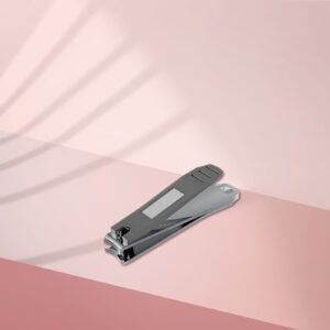 Tagliaunghie con manico nero opaco e lima BEAUTY & CARE 50 (piccolo)