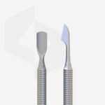 Spatola per manicure BEAUTY & CARE 30 TIPO 1 (punta arrotondata + punta "ascia") - immagine 4