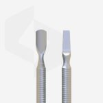 Spatola per manicure BEAUTY & CARE 30 TIPO 2 (punta arrotondata + punta dritta) - immagine 2