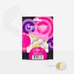 Ricambi su base morbida per il disco per pedicure PODODISC STALEKS PRO L, grana 240 (50 pz.), color bianco - immagine 3
