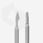 Spatola per manicure EXPERT 90 TIPO 3 (punta "bastoncino d’arancio" + punta "ascia") - immagine 2