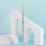 Ferretto podologico bilaterale PODO 20 TIPO 1 (curette + spintore arrotondato)