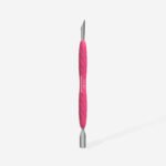 Spatola per manicure con manico in silicone "Gummy" UNIQ 10 TIPO 2 (punta stretta arrotondata + punta "bastoncino d'arancio") - immagine 3