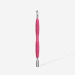 Spatola per manicure con manico in silicone "Gummy" UNIQ 10 TIPO 4.2 (punta stretta arrotondata + punta a lama curva) - immagine 3