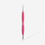 Spatola per manicure con manico in silicone "Gummy" UNIQ 11 TIPO 2 (punta "bastoncino d'arancio" + punta "anello) - immagine 3