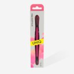 Spatola per manicure con manico in silicone "Gummy" UNIQ 11 TIPO 2 (punta "bastoncino d'arancio" + punta "anello) - immagine 4