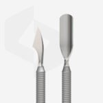 Spatola per manicure SMART 51 TIPO 2 (punta arrotondata dritta + punta "ascia") - immagine 2