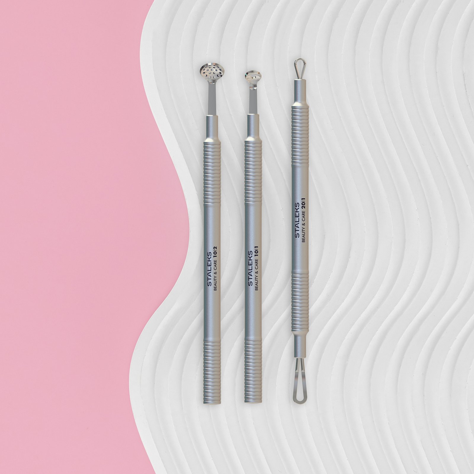 ZBC-30_im1 Kit "pelle pura" BEAUTY & CARE 30 (punta "Uno" scanalato 19 fori + punta "anello a doppia faccia") - immagine 1