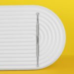 "Cucchiaio" per cosmetologia EXPERT 20 TIPO 2 (Punta "Uno" grande + punta cucchiaio rotondo con 19 fori)