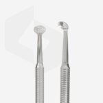 "Cucchiaio" per cosmetologia EXPERT 20 TIPO 2 (Punta "Uno" grande + punta cucchiaio rotondo con 19 fori) - immagine 2