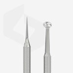 "Cucchiaio" cosmetologico EXPERT 20 TIPO 4 (punta "Uno" grande + punta "ago di Vidal") - immagine 2