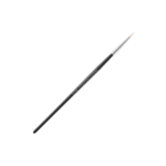 Pennello per dipingere in tubo n. 1 (colonna, manico in legno nero)