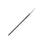 Pennello per pittura unghie D, misura: 1,5 (setole: kolinsky, manico in legno nero)