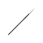 Pennello per dipingere in tubo n. 2 (colonna, manico in legno nero)