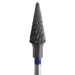 _ 197 DLC-266X HP.060 (fresa cono in carburo 266, d = 6,0 mm, abrasivo medio, rivestimento al carbonio)