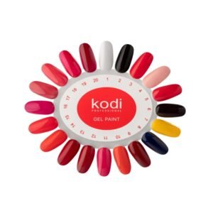 Palette colori per gel paint