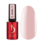 Top coat per smalto semipermanente senza strato di dispersione, 7 ml - Natural Top 7, No Sticky Top Coat Kodi professional