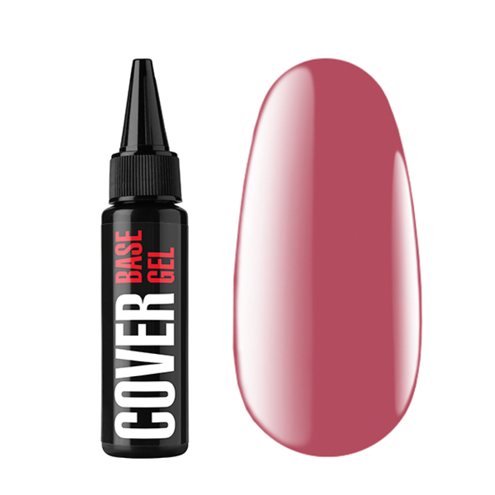 Cover-Base-30ml-10-1000x1000 Base coprente mimetica con naso sottile Cover Base Gel 10, 30 ml - immagine 1