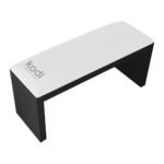 Bracciolo per manicure con gambe nere