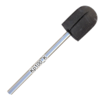 Base per cappuccio pedicure con diametro di 10,0 mm, forma di cilindro arrotondato Kp100_K