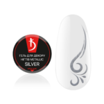 Gel per Decorazione Unghie Metallico (Argento)