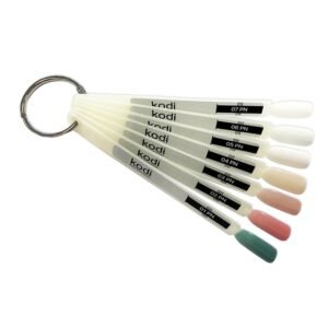 Una tavolozza di sfumature di smalti gel della collezione "Porcelain".