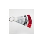 Tavolozza di sfumature di vernici gel della serie Red (12 punte)