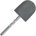 Lucidatore in silicone a cono arrotondato, diam. 10,0 mm, lunghezza parte lavorante 22,0 mm, Sw103mk