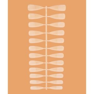 Tips in gel per allungamento unghie Stiletto Medio