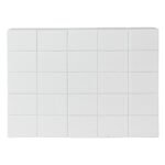 Set mini dischi 120/120, colore: bianco (50 pezzi/confezione)