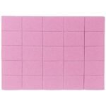 Set mini dischi 120/120, colore: rosa (50pz/confezione)