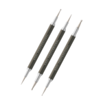 Set di 3 puntini lunghi per nail art (dimensioni: 3mm*1,5mm, 2,5mm*1mm, 2mm*0,7mm)