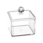 Organizer cosmetico in plastica, quadrato