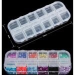 Organizer per cristalli decorativi (colore: bianco)