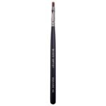 Pennello Square _4 per modellaggio gel, rettangolare (manico: legno, colore: nero, setole: nylon)