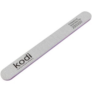 Lima per unghie n. 104 dritta 220/220 (colore: grigio, misura: 178/19/4)