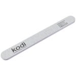 Lima Unghie Rettangolare _139, colore: grigio chiaro, elementi laterali: viola, dimensioni: 178*19*4 mm, con logo Kodi Professional