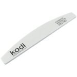 Lima Unghie _14 a Forma di "Crescente", colore: bianco, dimensioni: 178*28*4 mm, con logo Kodi Professional