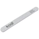 Lima Unghie Rettangolare _141, colore: grigio chiaro, elementi laterali: viola, dimensioni: 178*19*4 mm, con logo Kodi Professional